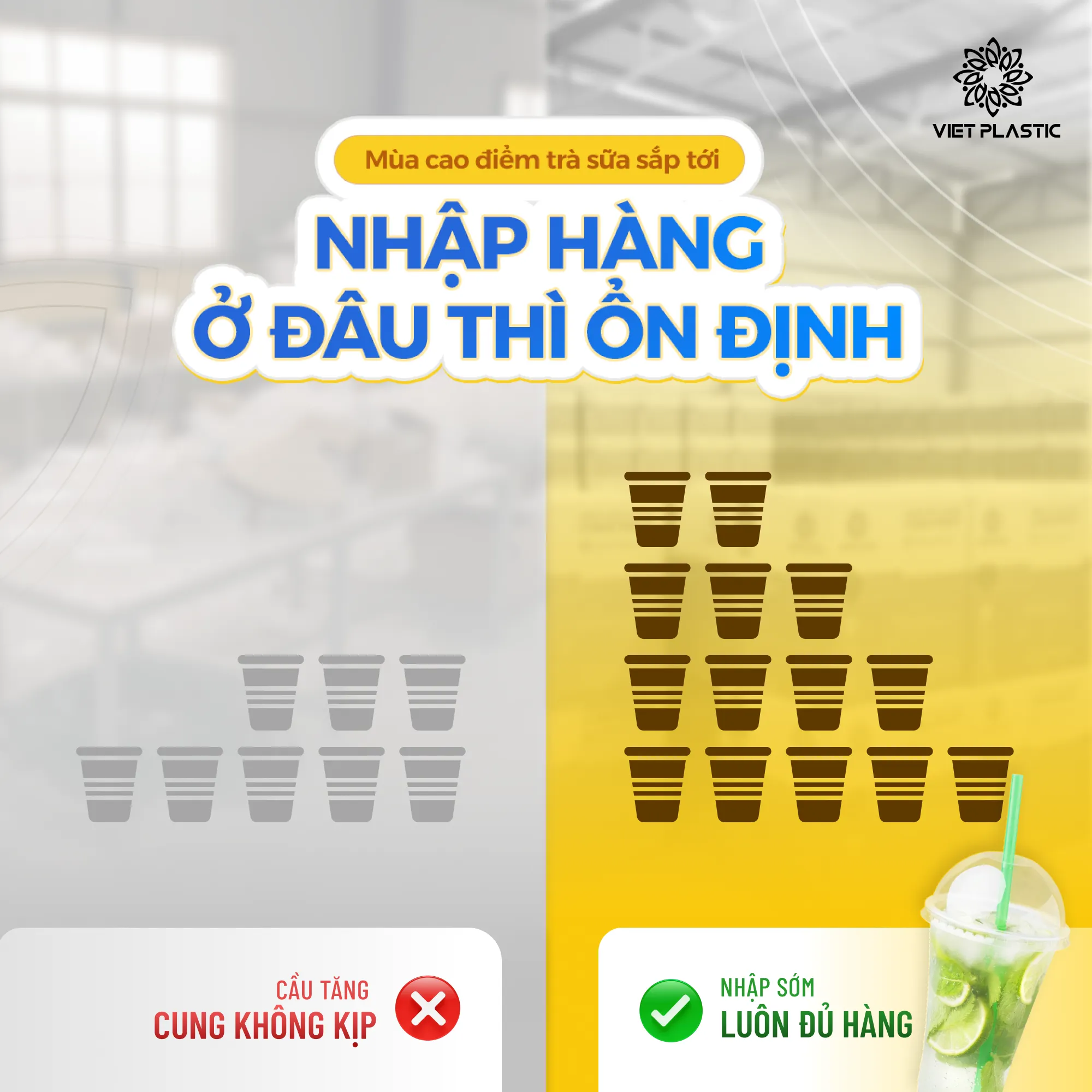 Nhập hàng ổn định